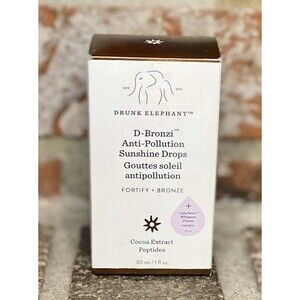 Drunk Elephant D-Bronzi Anti-Pollution Sunshine Drops - Size 30mL / 1 Oz.